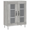 Graues Sideboard Pezadi 69,5x34x90cm (Holz)