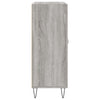 Graues Sideboard Pezadi 69,5x34x90cm (Holz)