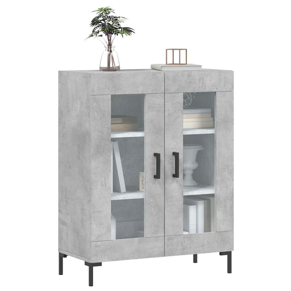 Sideboard Byrdie, betonfarben, 69,5x34x90 cm (Holz)