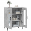 Sideboard Byrdie, betonfarben, 69,5x34x90 cm (Holz)