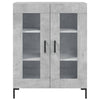 Sideboard Byrdie, betonfarben, 69,5x34x90 cm (Holz)