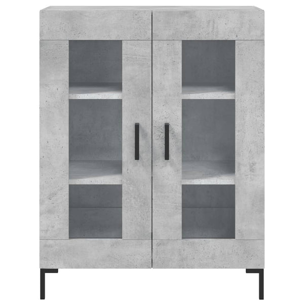 Sideboard Byrdie, betonfarben, 69,5x34x90 cm (Holz)
