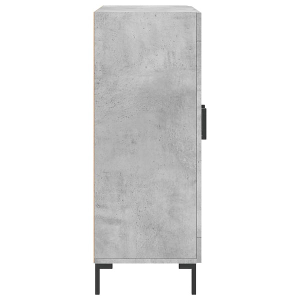 Sideboard Byrdie, betonfarben, 69,5x34x90 cm (Holz)