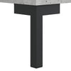 Sideboard Byrdie, betonfarben, 69,5x34x90 cm (Holz)