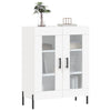 Weißes Sideboard Maghadam 69,5x34x90cm (Holz)