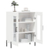Weißes Sideboard Maghadam 69,5x34x90cm (Holz)
