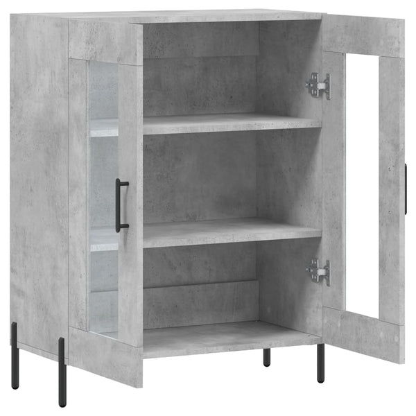 Kommode Maghadam in Betonoptik 69,5x34x90cm (Holz)