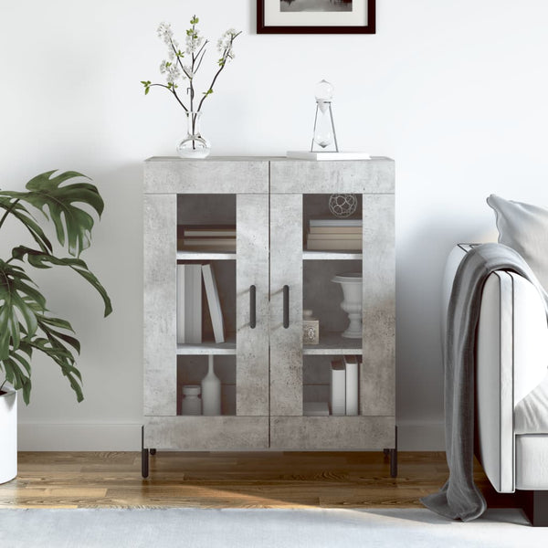 Kommode Maghadam in Betonoptik 69,5x34x90cm (Holz)