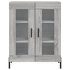 Graues Sideboard Maghadam 69,5x34x90cm (Holz)