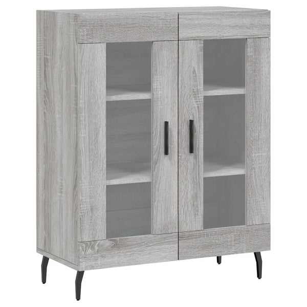 Graues Sideboard Hrubecz 69,5x34x90cm (Holz)