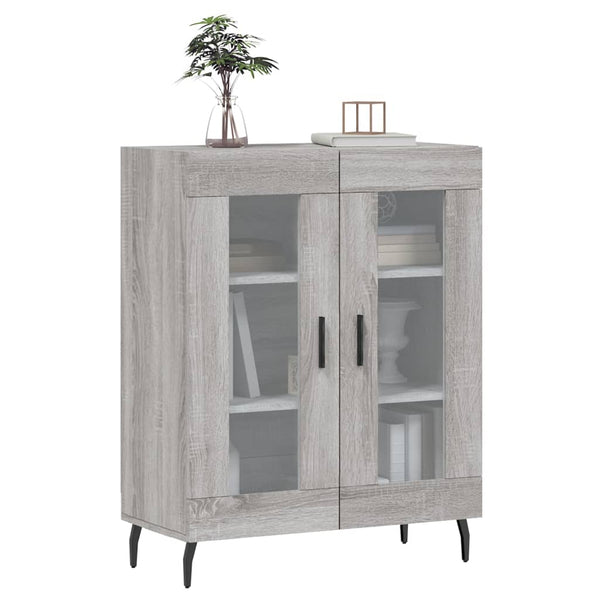 Graues Sideboard Hrubecz 69,5x34x90cm (Holz)