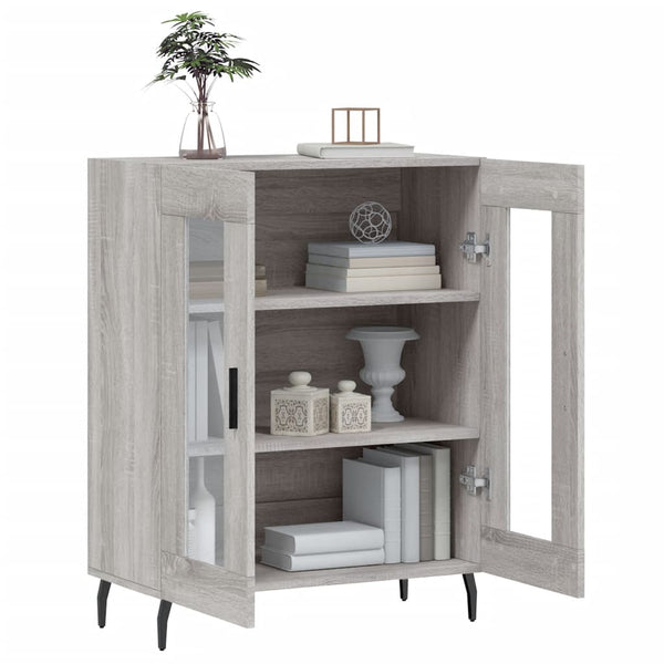 Graues Sideboard Hrubecz 69,5x34x90cm (Holz)