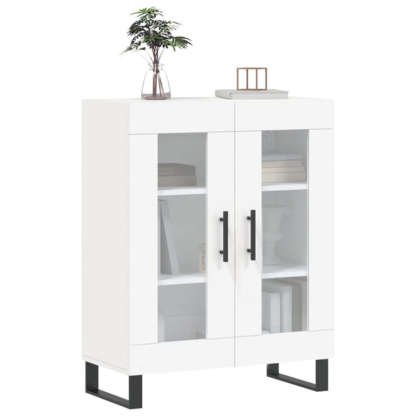 Weißes Sideboard Callum 69,5x34x90cm (Holz)