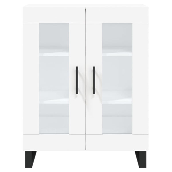 Weißes Sideboard Callum 69,5x34x90cm (Holz)