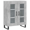 Sideboard Callum 69,5x34x90cm, Betonoptik (Holz)