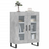 Sideboard Callum 69,5x34x90cm, Betonoptik (Holz)