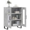 Sideboard Callum 69,5x34x90cm, Betonoptik (Holz)