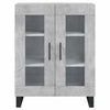 Sideboard Callum 69,5x34x90cm, Betonoptik (Holz)