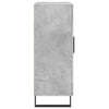 Sideboard Callum 69,5x34x90cm, Betonoptik (Holz)