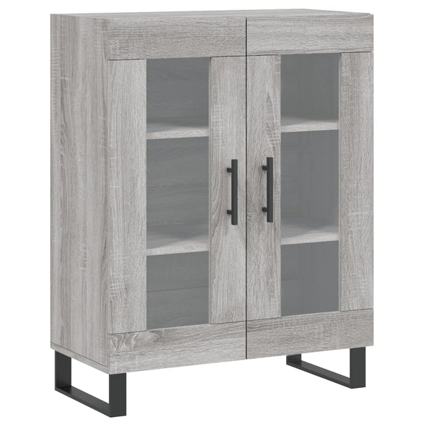 Graues Sideboard Callum 69,5x34x90cm (Holz)