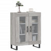Graues Sideboard Callum 69,5x34x90cm (Holz)