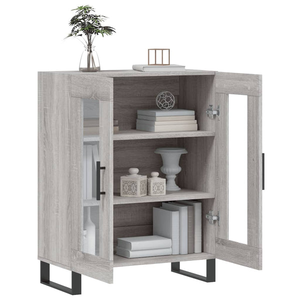 Graues Sideboard Callum 69,5x34x90cm (Holz)