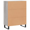 Graues Sideboard Callum 69,5x34x90cm (Holz)