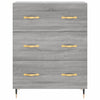 Graues Sideboard Natige 69,5x34x90cm (Holz)