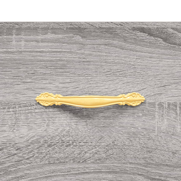 Graues Sideboard Natige 69,5x34x90cm (Holz)