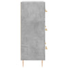 Betongraues Sideboard Serbu 69,5x34x90cm (Holz)