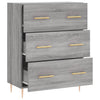Graues Sideboard Serbu 69,5x34x90cm (Holz)