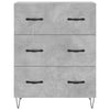 Betongraues Sideboard Noha 69,5x34x90cm (Holz)