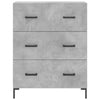 Betongraue Kommode Rofila 69,5x34x90cm (Holz)