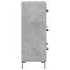 Betongraue Kommode Rofila 69,5x34x90cm (Holz)