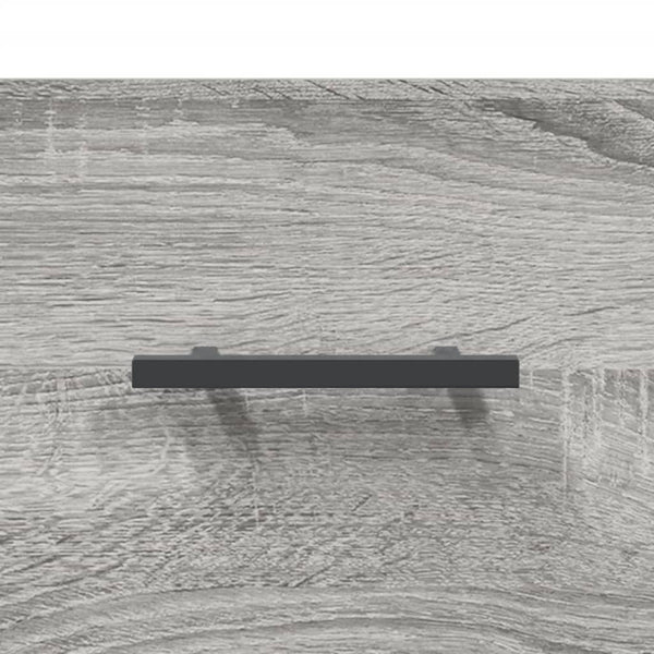 Graues Sideboard Panina 69,5x34x90cm (Holz)