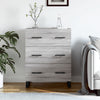 Graues Sideboard Panina 69,5x34x90cm (Holz)