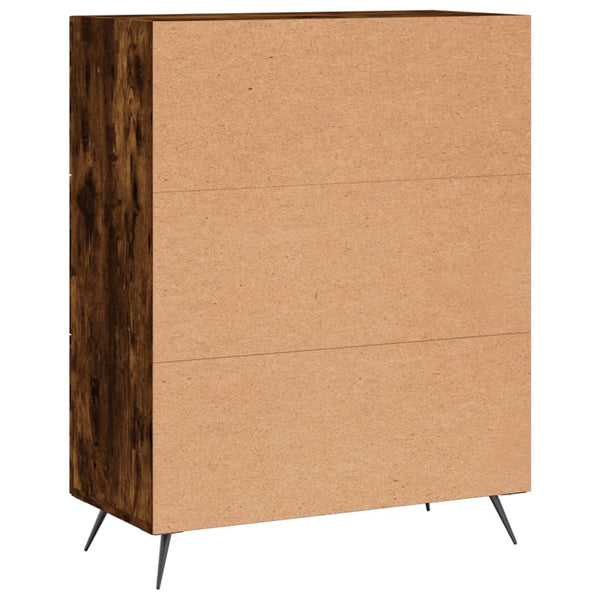 Räuchereiche-Sideboard Euterpia 69,5x34x90cm (Holz)