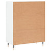 Weißes Sideboard Caramfil 69,5x34x90cm (Holz)