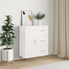 Weißes Sideboard Caramfil 69,5x34x90cm (Holz)