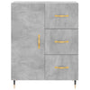 Sideboard Caramfil betongrau 69,5x34x90cm (Holz)
