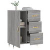 Graues Sideboard Caramfil 69,5x34x90cm (Holz)