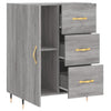Graues Sideboard Caramfil 69,5x34x90cm (Holz)