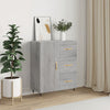 Graues Sideboard Caramfil 69,5x34x90cm (Holz)