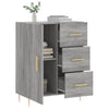Graues Sideboard Ginas 69,5x34x90cm (Holz)