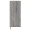 Graues Sideboard Ginas 69,5x34x90cm (Holz)