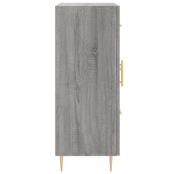 Graues Sideboard Ginas 69,5x34x90cm (Holz)
