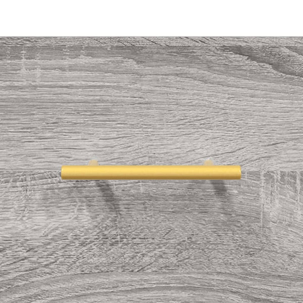 Graues Sideboard Ginas 69,5x34x90cm (Holz)