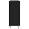 Schwarzes Sideboard Giusefina 69,5x34x90cm (Holz)