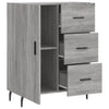 Graues Sideboard Miloslava 69,5x34x90cm (Holz)