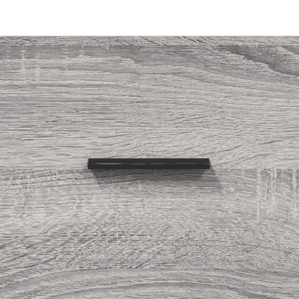 Graues Sideboard Miloslava 69,5x34x90cm (Holz)